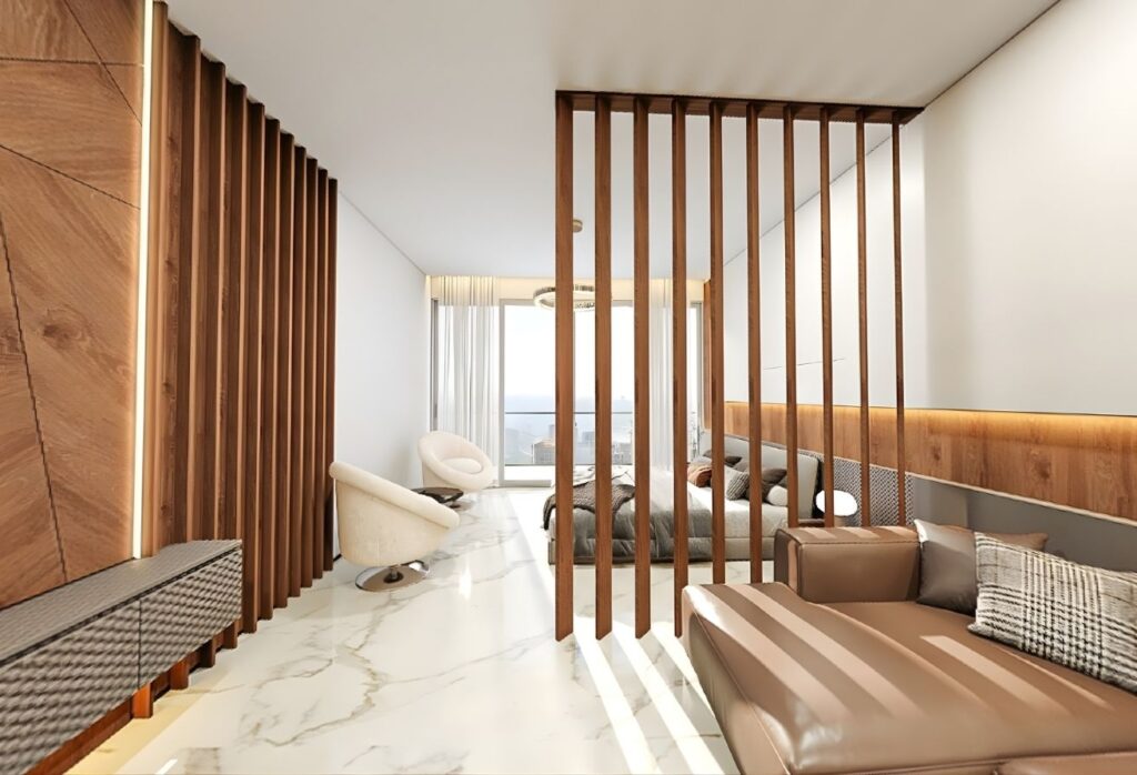 Radiant Elite Tower junior 1 bedroom apartment Al Reem Island balcony