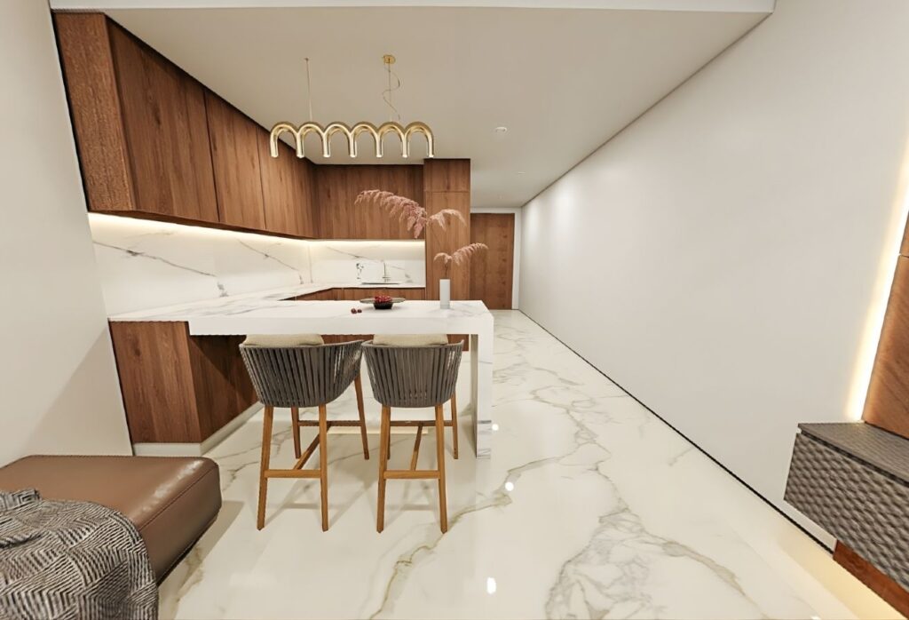 Radiant Elite Tower junior 1 bedroom apartment Al Reem Island balcony