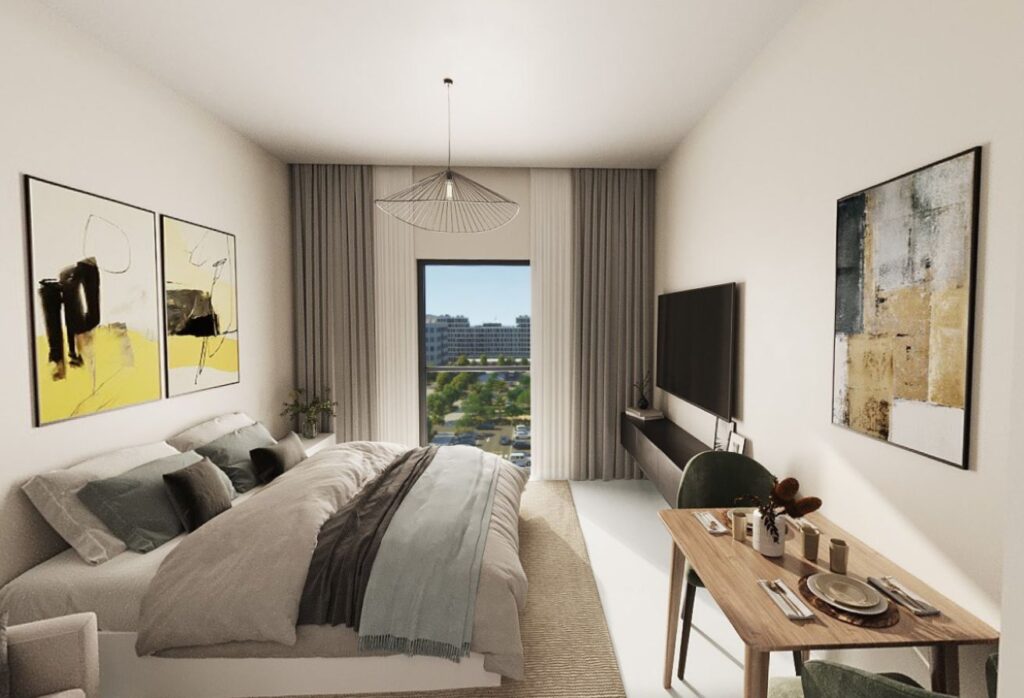 Al Shamkha Reeman Living studio ROI investment Abu Dhabi