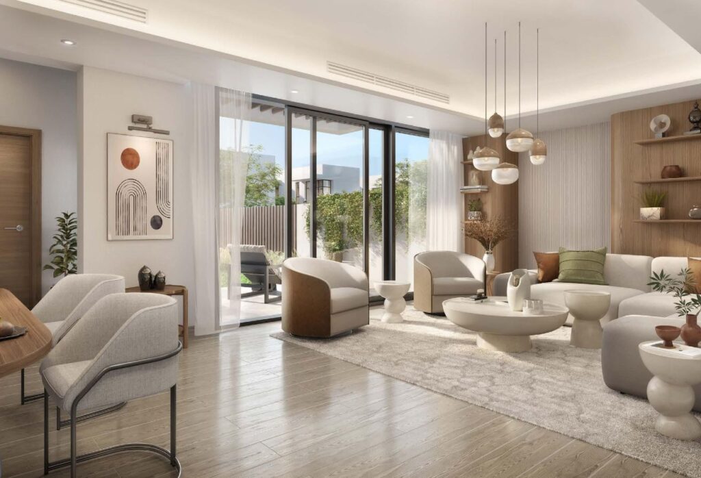 Sustainable City Yas Island apartment garden 2 bedroom maid investment