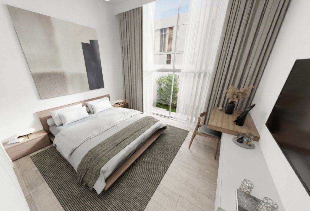 Sustainable City Yas Island apartment garden 2 bedroom maid investment