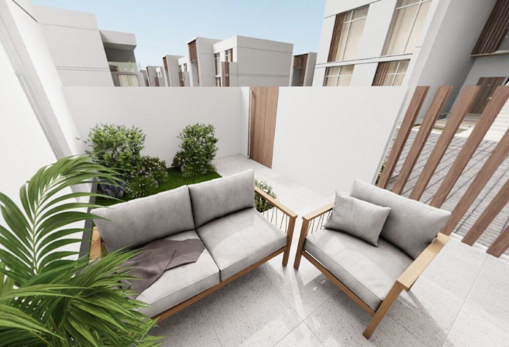 Sustainable City Yas Island apartment garden 2 bedroom maid investment