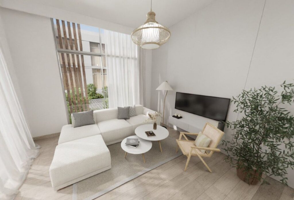 Sustainable City Yas Island apartment garden 2 bedroom maid investment