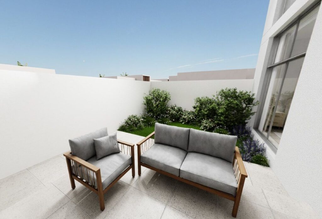 Sustainable City Yas Island apartment 3 bedroom garden investment Abu Dhabi