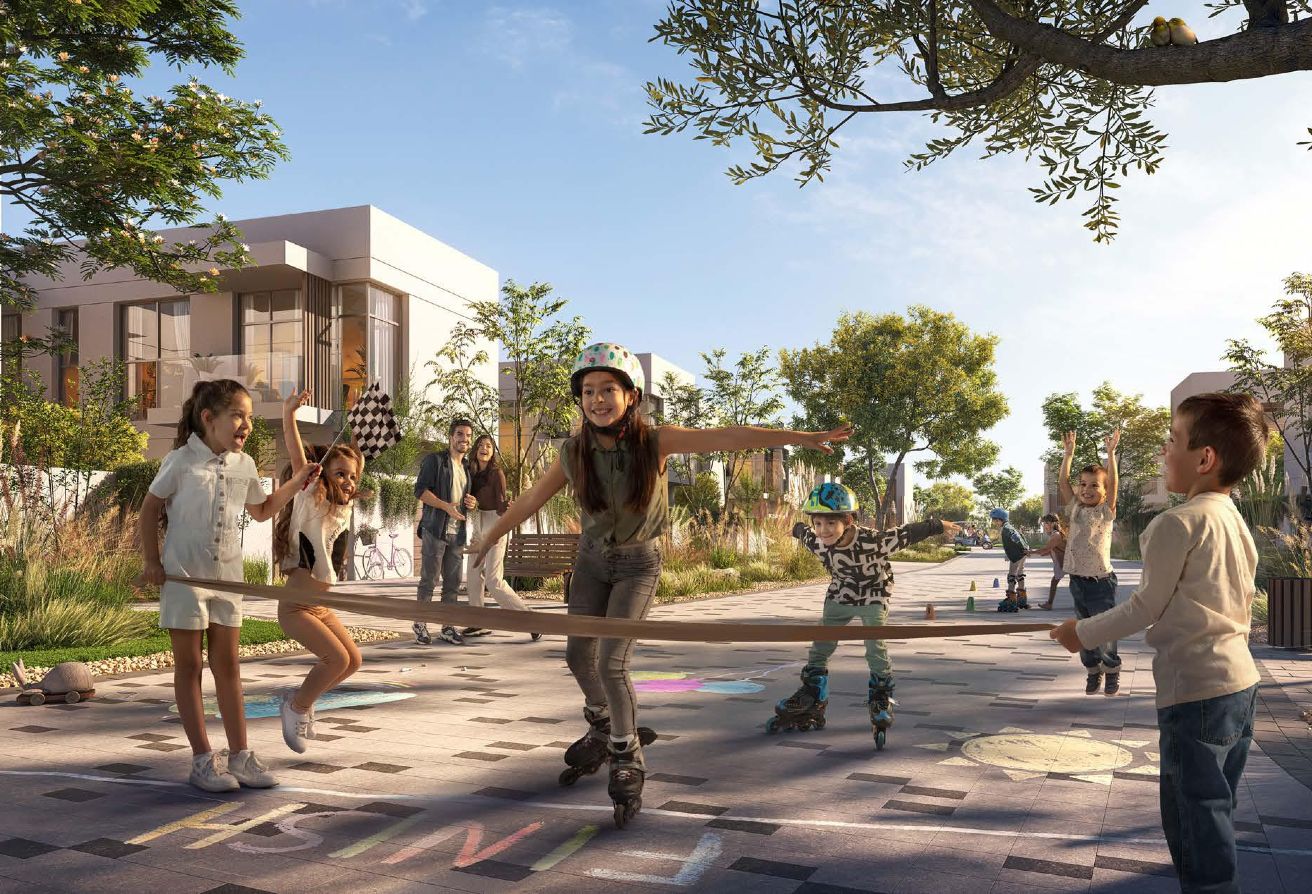 Sustainable City Yas Island apartment 3 bedroom garden investment Abu Dhabi