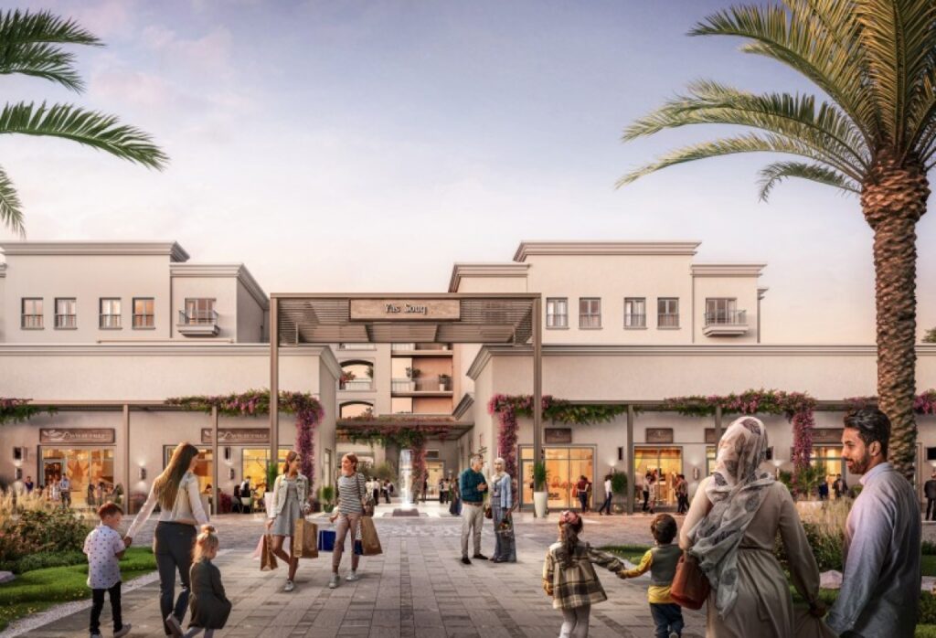 Yas Golf Collection studio apartment golf view Yas Island furnished