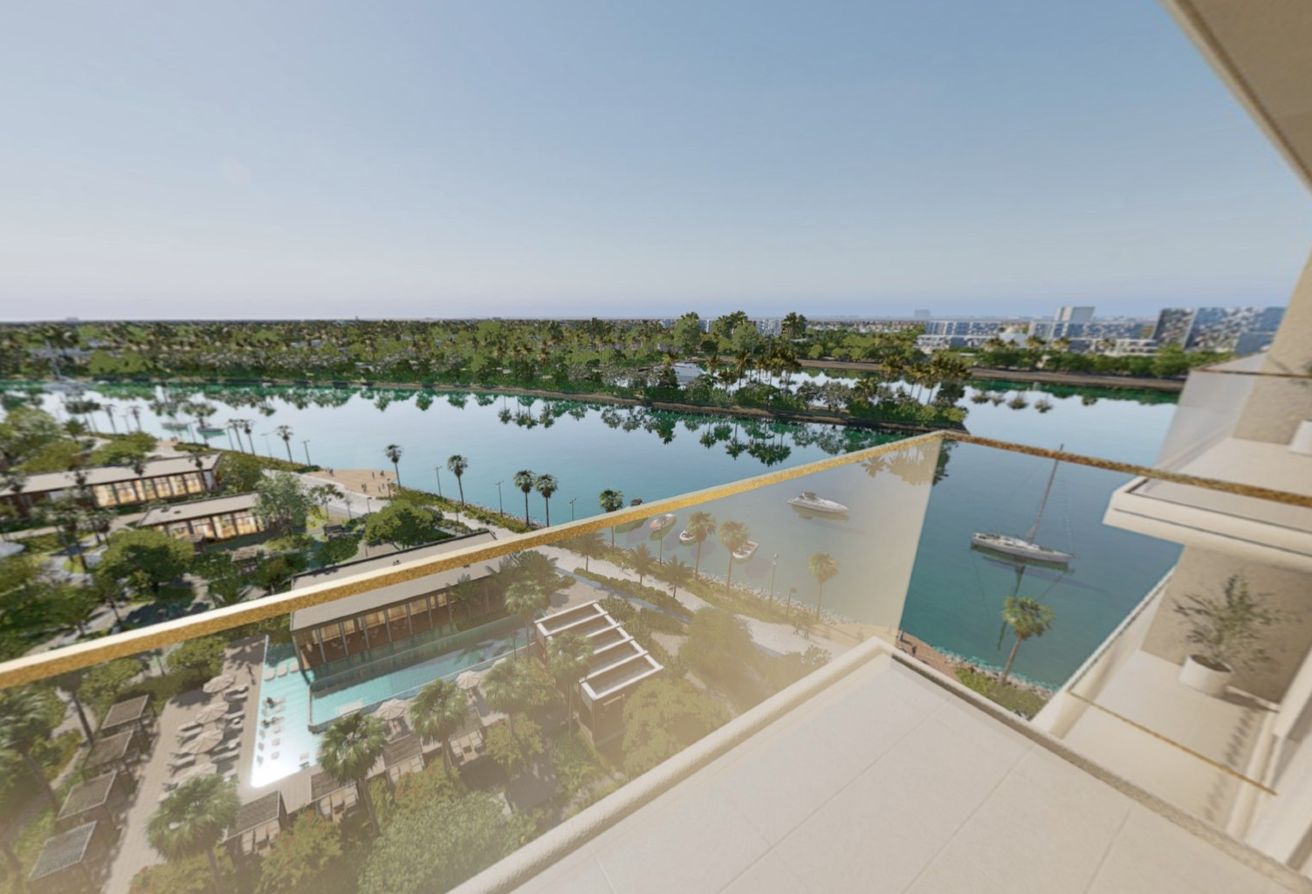 Yas Island canal view apartment Yas Riva Residences investment