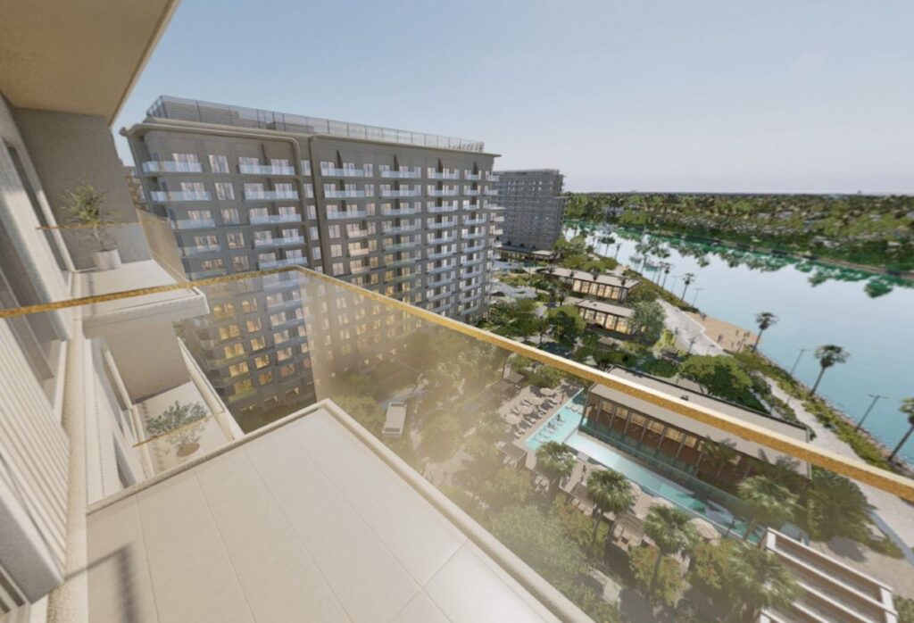 Yas Island canal view apartment Yas Riva Residences investment