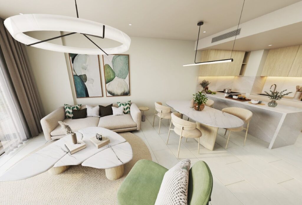 Yas Island canal view apartment Yas Riva Residences investment