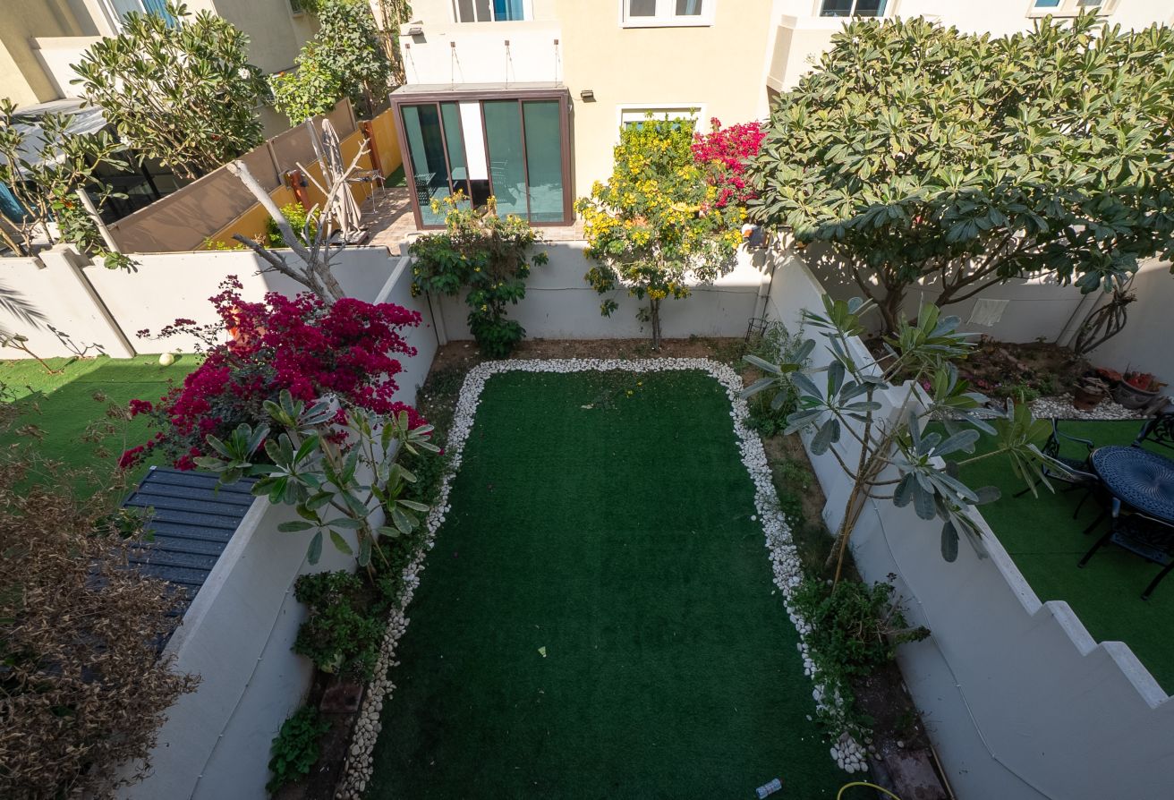 Al Reef Villas Desert Style 2 bedroom villa garden