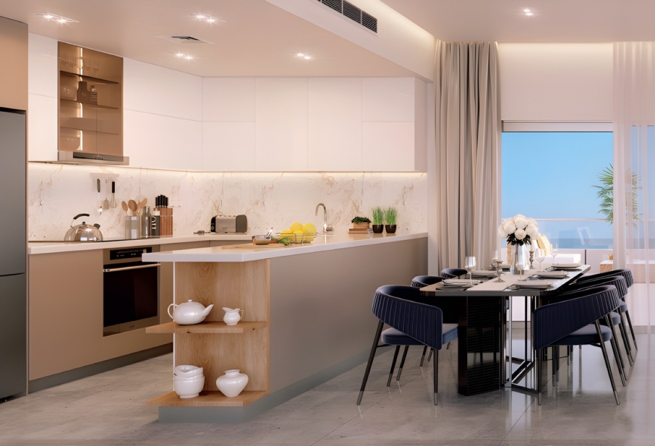 Mayyas at The Bay Yas Bay 1 bedroom apartment terrace