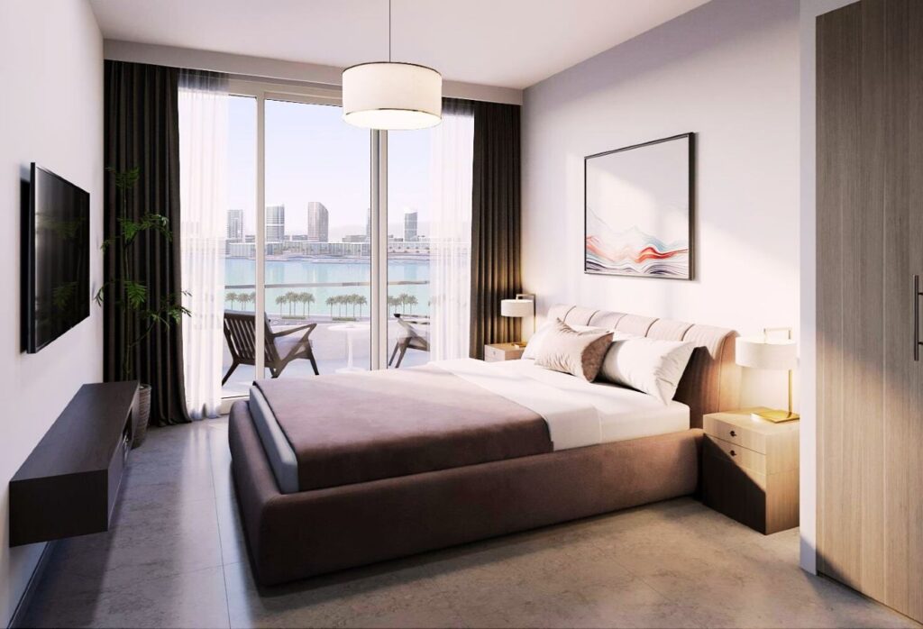 Mayyas at The Bay Yas Bay 1 bedroom apartment terrace