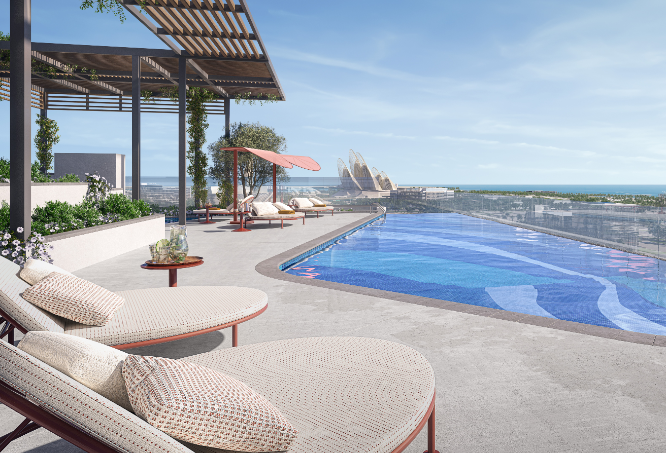 Manarat Living apartment Saadiyat Island 1 bedroom investment Abu Dhabi