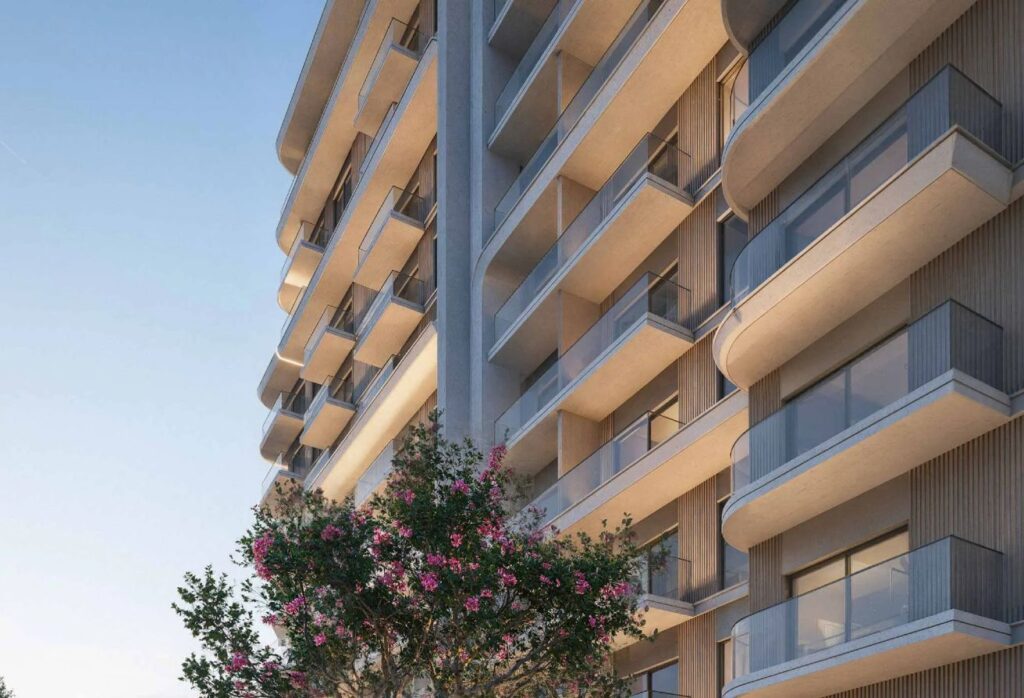 Yas Riva studio apartment Yas Island balcony ground floor investmen