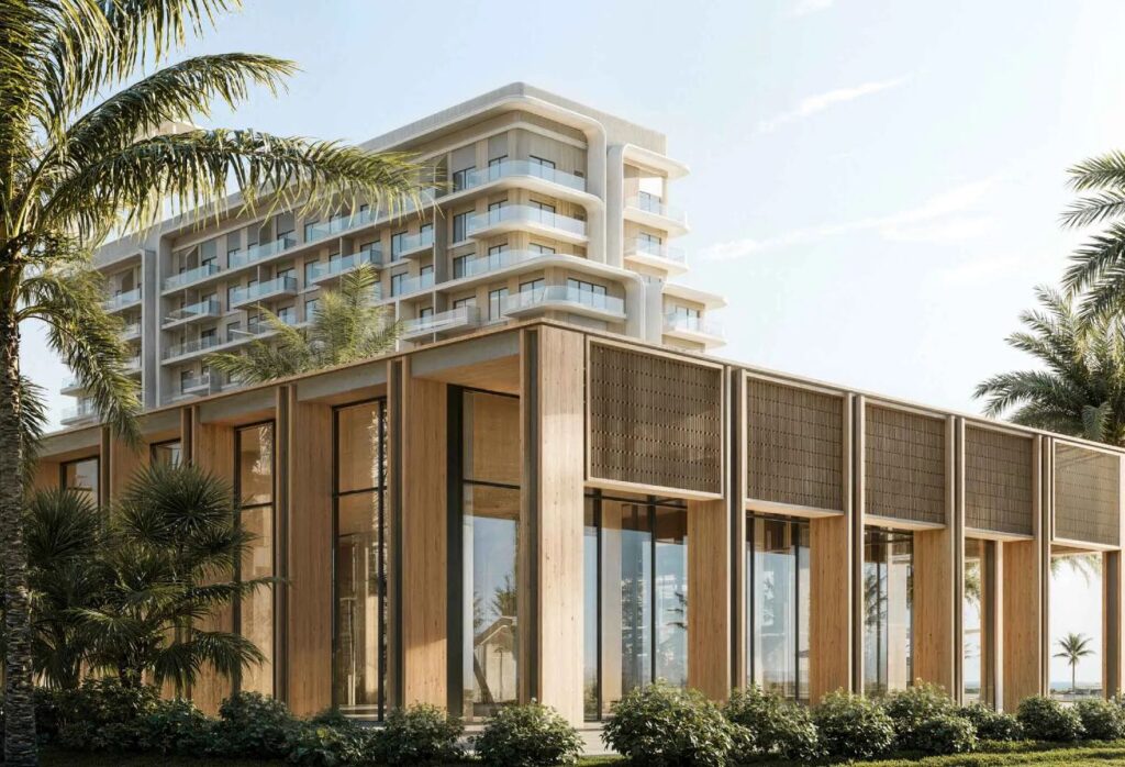 Yas Riva studio apartment Yas Island balcony ground floor investmen