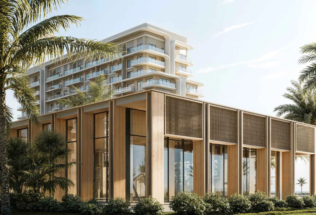 Yas Riva studio apartment Yas Island balcony ground floor investmen