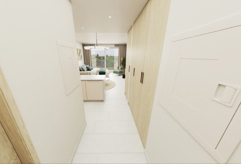 Yas Riva studio apartment Yas Island balcony ground floor investmen