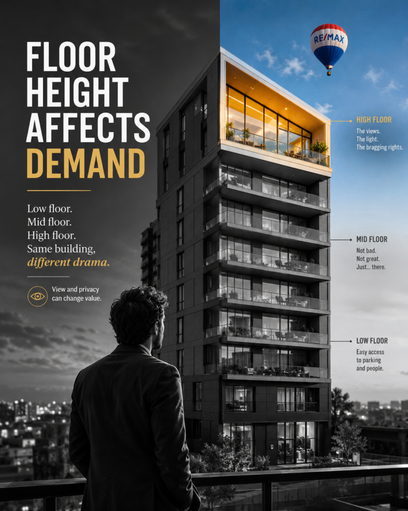 Floor Height Affects Demand